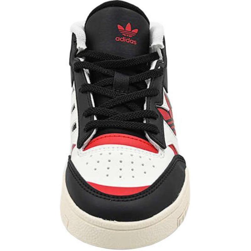 Adidas Originals DROP STEP XL 2.0 Anti-Slip Wear-Resistant Low-Top Kids' Skateboarding Shoes White Black Red Kids' Sneakers JP5167