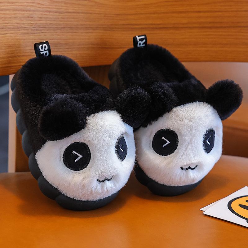 

Autumn-Winter Cartoon Cotton Slippers for Kids & Parents - Cute, Non-Slip, Warm Size 26/27 (16cm)