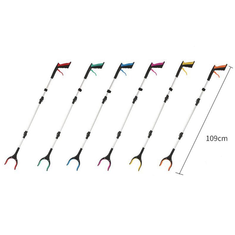 Garbage Picker Gripper With 360 ° Rotating Clip Trash Grabber Pick Up Tools 80Cm Lightweight Foldable Gripper Extender Hand Tool