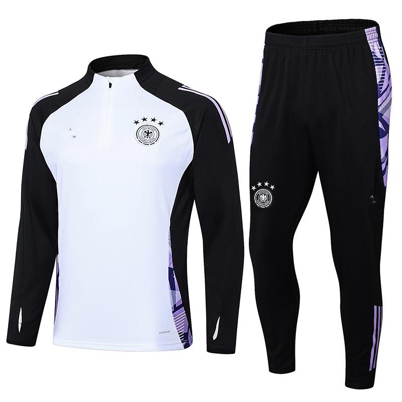 National Team Brazil France Germany England Argentina Portugal Italy Football Training Suit Long Sleeve Suit