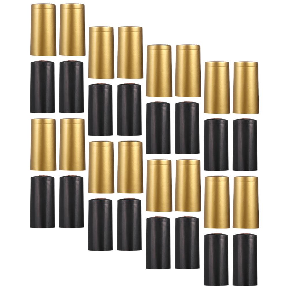 

200 шт. термоусадочные герметики для бутылок из ПВХ, термоусадочные колпачки, капсулы для упаковки