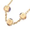 Used Corey Gamble Necklace Gold Plated Rhinestone Gold Used