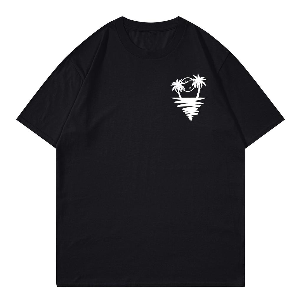 Unisex T-Shirt Lässiges Lockeres Oberteil Bequemes Rundhals-T-Shirt