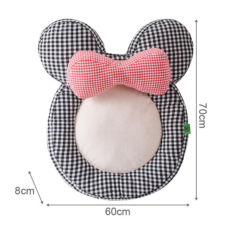 

Плюшевая лежанка для питомца в мультяшном стиле, всесезонный домик для кошки, теплоизоляционная подушка для собаки, удобный коврик для питомца, моющееся гнездо для питомца, прочный коврик для сна для животного 70x60cm