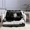 Classic Movie Scarface Blanket Flange Warm Blanket Soft and Comfortable Blanket Home Travel Blanket Bed Linings Birthday Gift