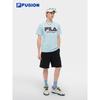 FILA FUSION Cooling Quick-Dry Couples Knit Short Sleeve T-Shirt