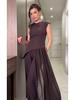 2026 Sleeveless Solid Color Top & Long Pants Set for Women - European & American Style