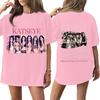 Women's Casual Letter Print Short Sleeve T-Shirt for Everyday Fashion