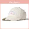 Casual Unisex Sun Hat With Small Bear And Letter Embroidery Design For Outdoor Wear