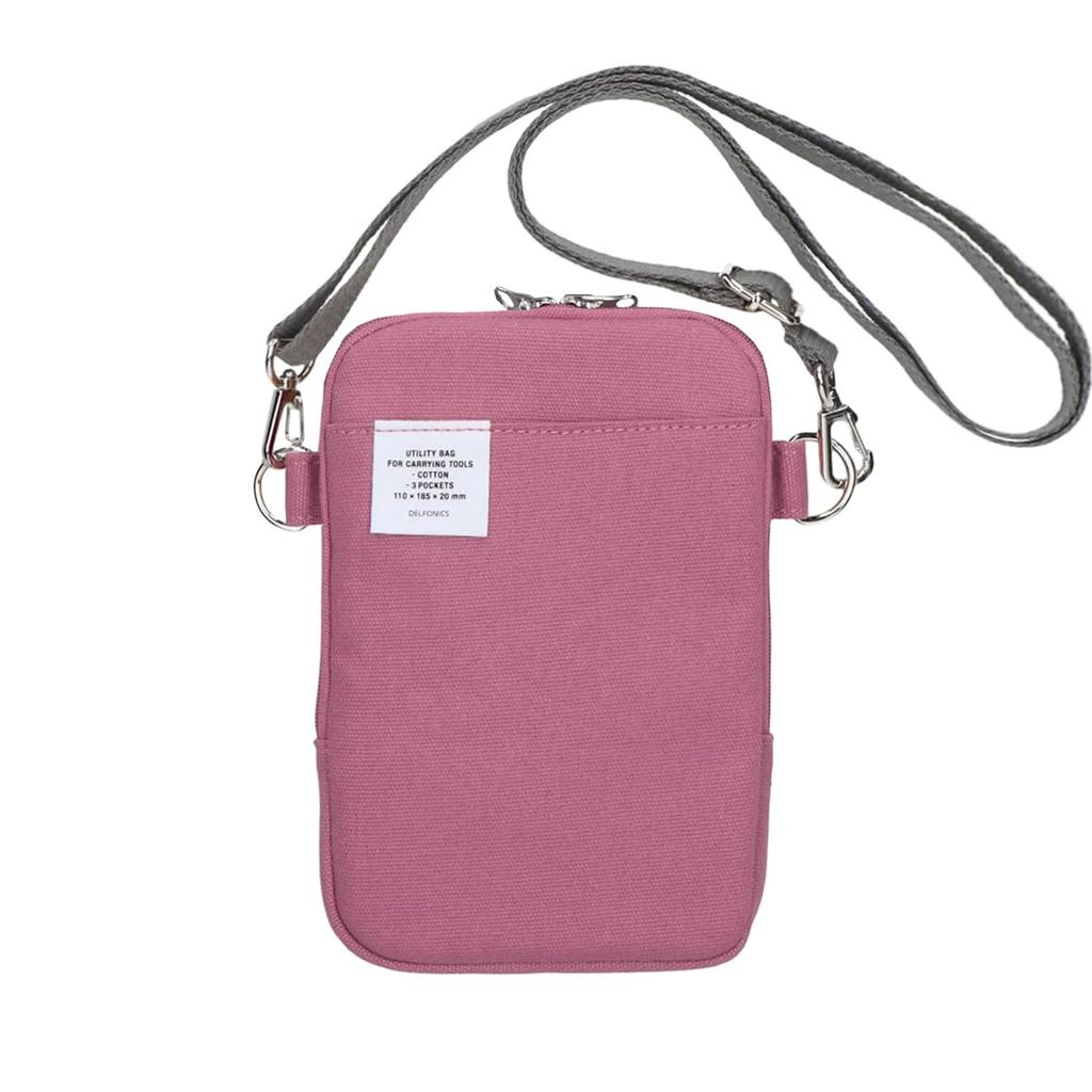 Delfonics Inner Carrying Smartphone Shoulder Bag (Pink)