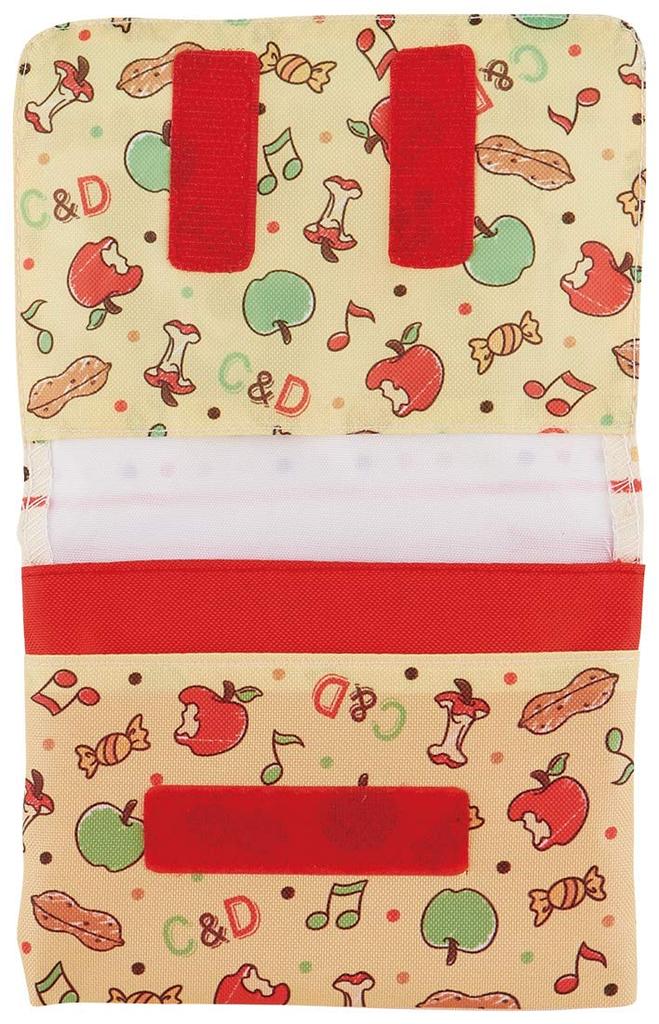 Skater Chip Dale 20 Disney Travel Pocket 11cm H X 14cm W X 3cm D & Pouch, (ODKP1)