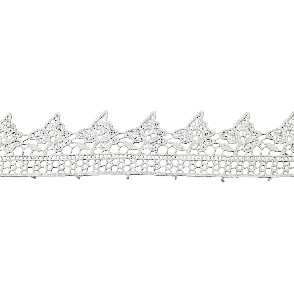 Exquisite Polyester Water-Soluble Lace Diy Wedding Dress Veil Necklace Jewelry Clothing Splicing Accessories