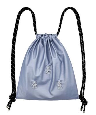Other-Worldly Dot Bear Gym Sack [Icy Blue]