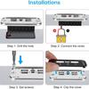 18W USB C USB Outlet Dual USB A USB Charger Panel Professional Fast Charger Socket  Marine
