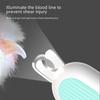 LED Pet Nail Clippers with Anti-Blood Safety and File for Dogs & Cats