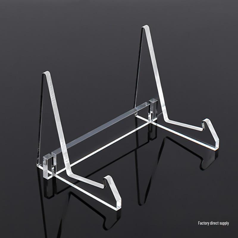 Acrylic Display Stand for Magazines, Phones, Tablets, Keyboards, Books, Photos, Frames, Bowls, Dishes, Tea Sets, and Cakes.