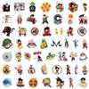 50 Dragon Ball Graffiti Stickers Cartoon Anime Stickers DIY Mobile Water Cup Suitcase PVC Stickers