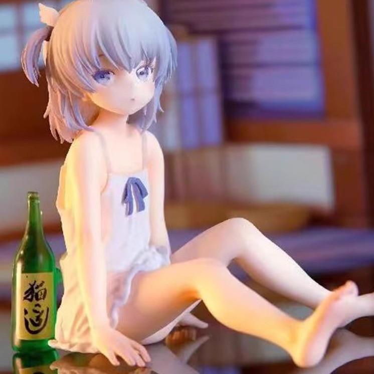 Mashiro Ikone Car Decor Figurine With Pvc Material For Desktop Display And Gift Idea