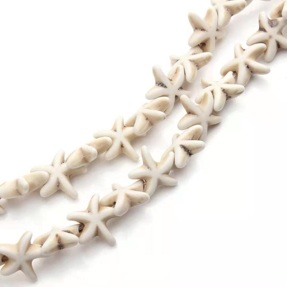 Waterproof Sea Loose Spacer Stone Beads Stone Powder DIY Anklet Accessory  Women