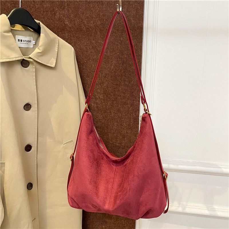 

Рюкзак 2024 года, осень-зима, новая сумка-тоут, простая ретро-модная сумка-мессенджер, повседневная матовая сумка