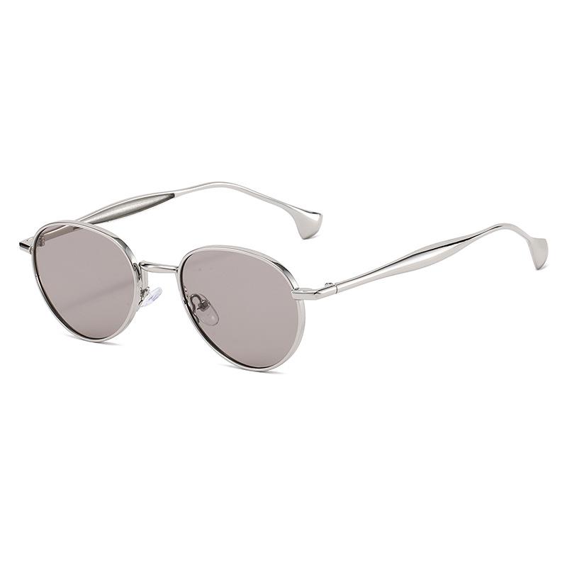 Retro-Trend Kleine Runde Metallrahmen-Sonnenbrille für Damen & Herren - Europäischer & Amerikanischer Streetstyle
