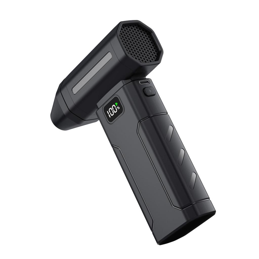Portable High-Speed Brushless Turbo Fan: Handheld Wireless Hair Dryer for Outdoor Use