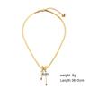 Multilayer Vintage Butterfly Necklace For Women Gold Color 316L Stainless Steel Blade Snake Chain Charms Choker Jewelry Gift