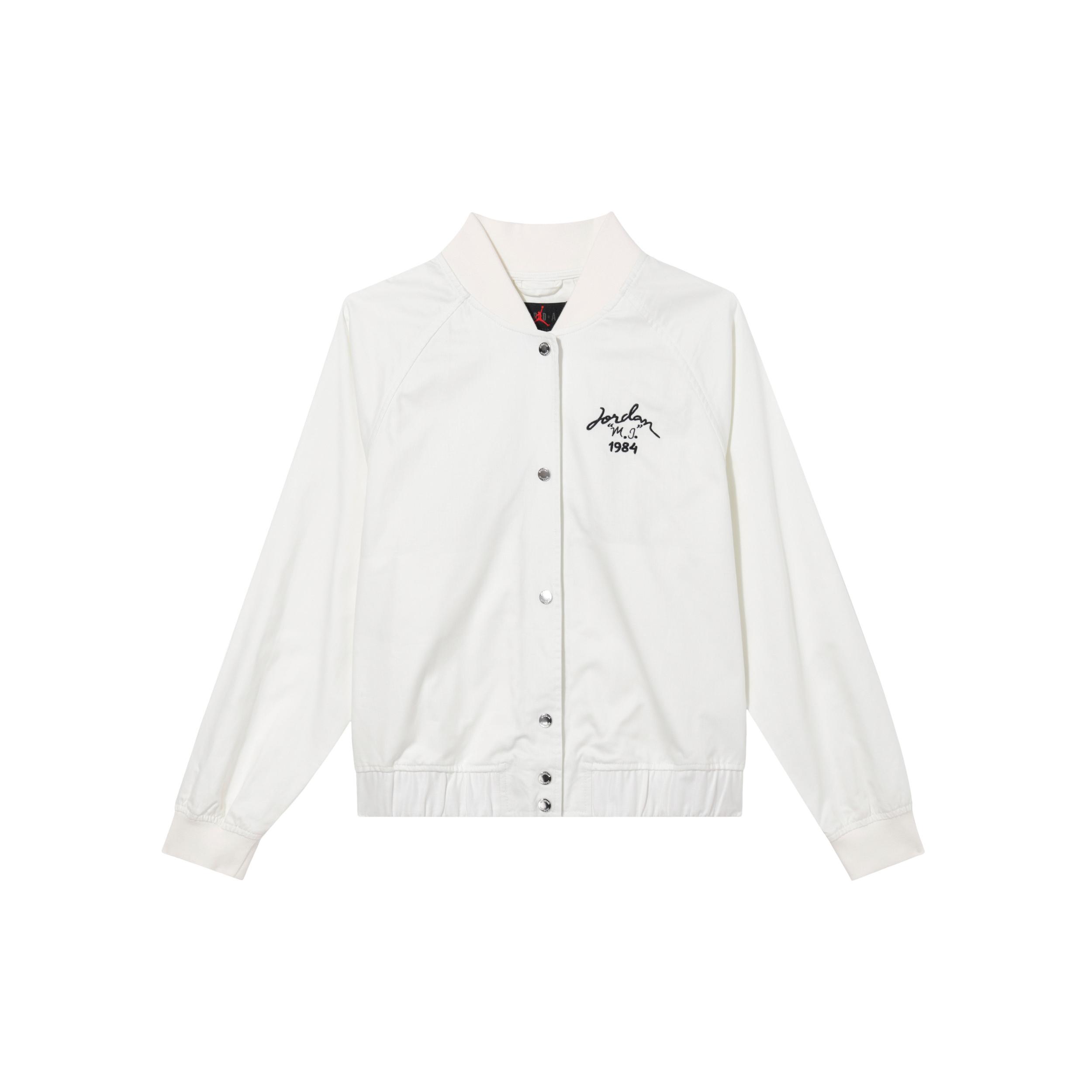 

New Jordan Jackets Coats Women s Sail White FN5787-133 M