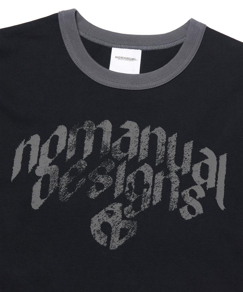 Nomaenyueol N.D Ringer T-Shirt - Black
