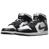 Air Jordan 1 Mid Black Gorge Green Summit White Unisex Sneakers DQ8426-004