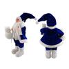 Christmas Santa Ornament Realistic Shape Lovely Scene Layout Festive New Year Decorate Standing Clear Texture Christmas Decorations Gift