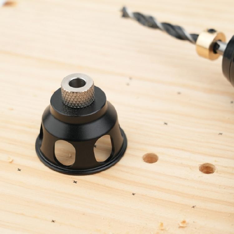 Aluminum Hole Puncher Locator Jig Centering Drill Guide 3-10mm Hinged Hole Opener Woodworking Tools Puncher Accessories