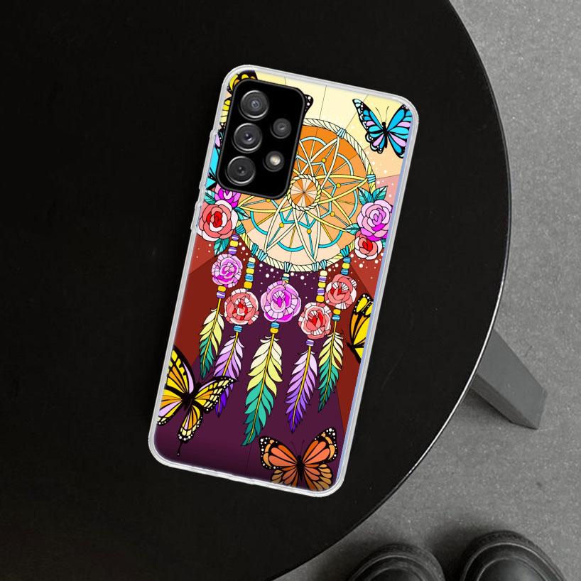 Dream Catcher Watercolor Phone Case for Samsung Galaxy A17 A16 A26 A36 A56 A57 A37 A15 A25 A35 A55 A14 A24 A34 A54 A13 A23 A33 A