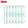 5-100PCS Christmas Tree Decorating Hooks Xmas Tree Ball Pendant Hanging Holders Plastic Hooks for 2024 New Year Party Decoration