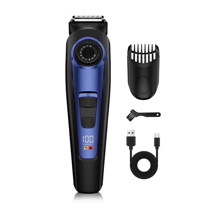 

Чоловічий USB тример для волосся Багатофункціональне регулювання швидкості Гоління Стрижка волосся Гоління Незамінний для дому та подорожей