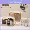 Portable Travel Makeup Organizer With Waterproof Pvc Material For Cosmetics And Toiletries