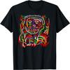 African Outsider Art Abstract Figure Graffiti Graphic T-Shirt