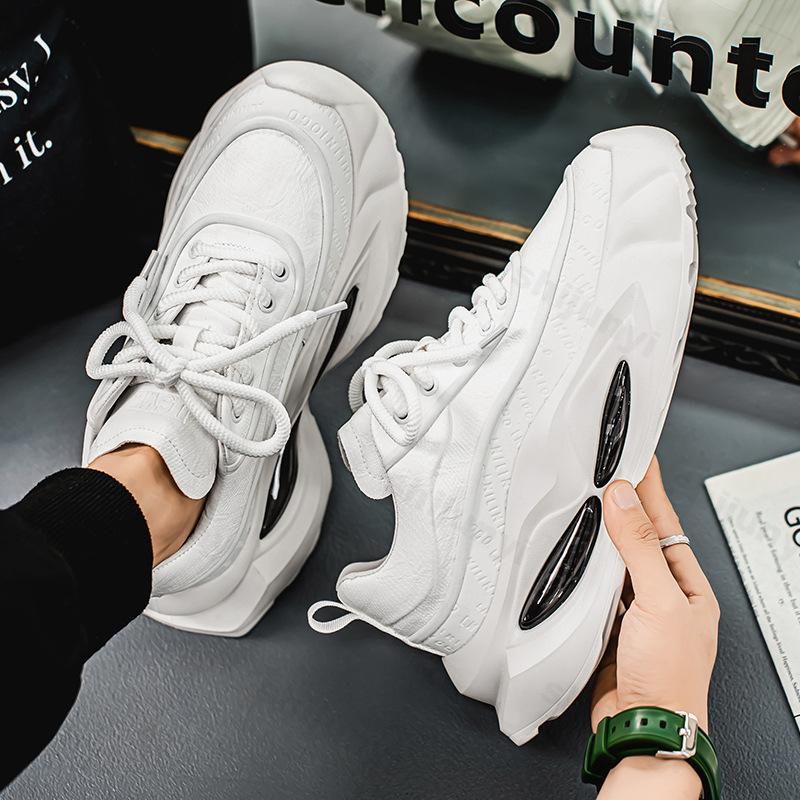 Fashion Height Increasing Casual Men's Shoes 2025 Spring Fashion Trend Versatile Sports Thick Soled Shoes Fashion Trend Chunky sneakers