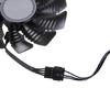 GPU Fan Efficient Cooling Fan with 4Pin Connection For RTX3050 3060 3060TI Quiet Effective Heat Dissipation PLD08010S12HH 