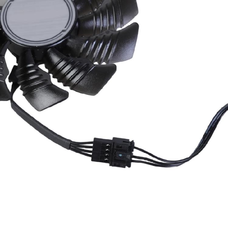 GPU Fan Efficient Cooling Fan with 4Pin Connection For RTX3050 3060 3060TI Quiet Effective Heat Dissipation PLD08010S12HH