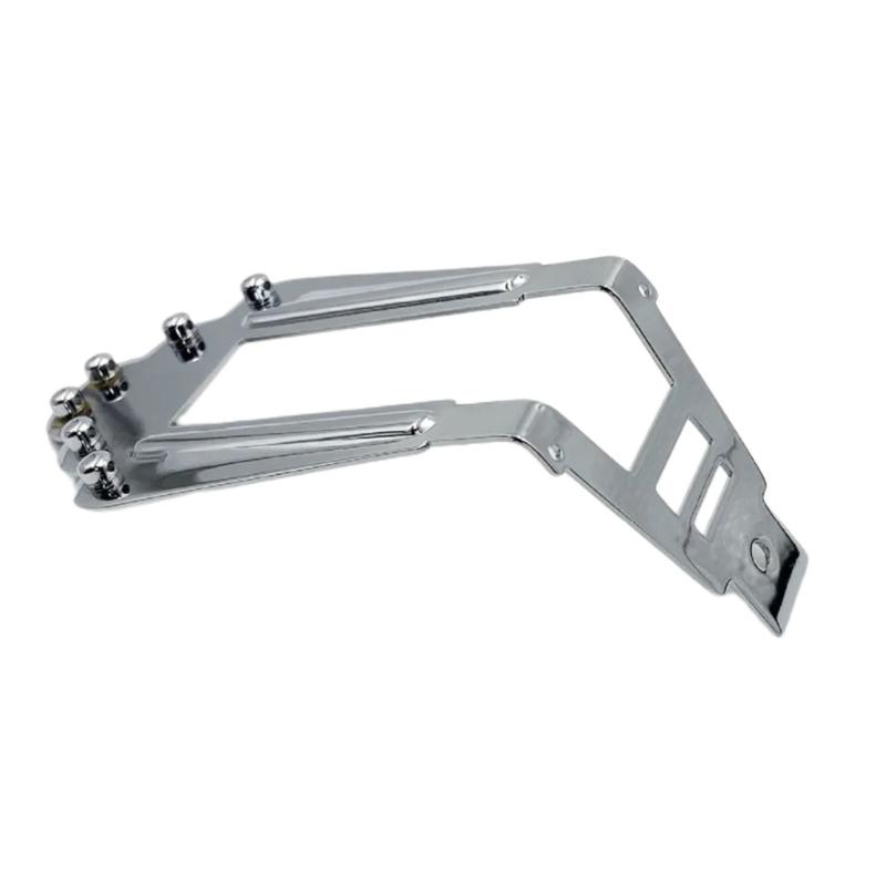 Heavy Duty Jazz Guitar Bridge Metal Texture Suitable for Enhancing Volumes and Customizable String Height Adjustment