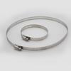 304 Stainless Steel Worm Drive Hose & Pipe Clamps for Water, Vent, Washing Machines, and Gas Pipes