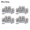 4Pcs PTTB-2.5 PTTB-2.5 Terminal Block  for Industrial Electrical Cabinet Wiring