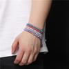 Natural Stone 6mm Beads Bracelet Adjustable Rope String Braided Bracelets For Women Men Amethysts Red Agates Lava Beaded Bangles