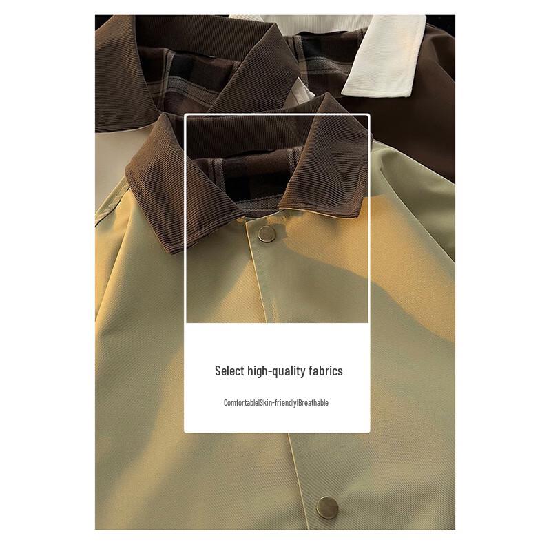 WASSUP AMAZING American Style Loose Utility Jacket