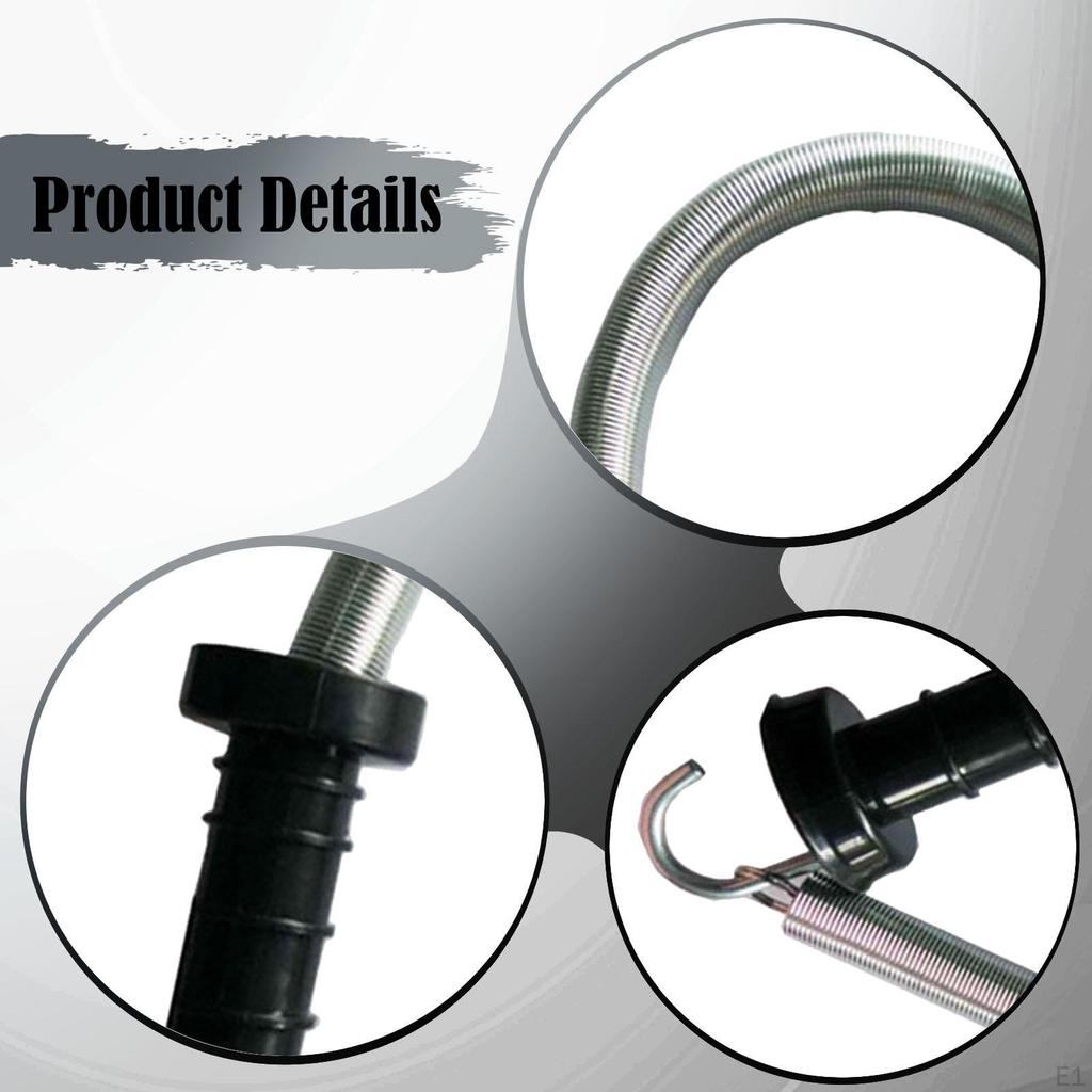 Electric Fence Gate Kit Door Handle Easy to Install Replacement with Spring Fencing Hardware