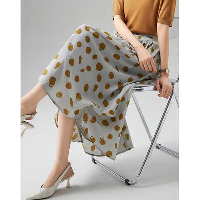 Demana Urban Pleated A-Line Midi Skirt