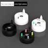 Aquarium Humidifier 2-IN-1 Mist Maker Colorful LED Lights Mini Water Pump Fogger 5V with Water Pump Fog Machine Fish Tank