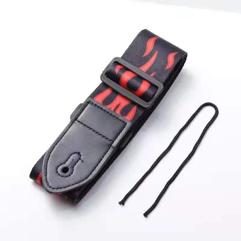 

Этнический стиль расширенный гитарный ремень - Акустический и Электрический, Полиэстеровая печать