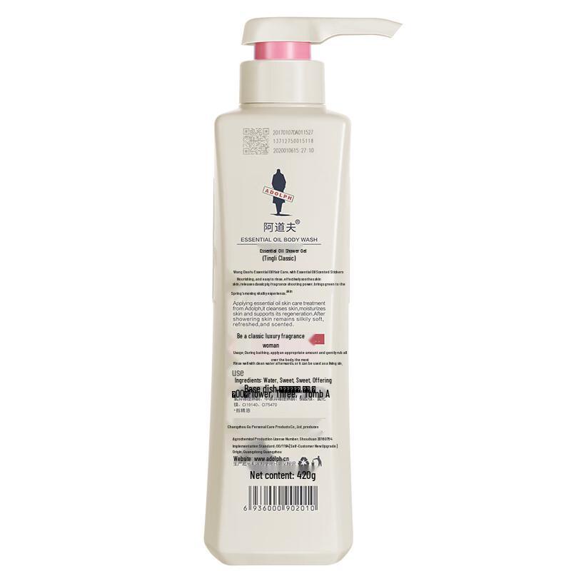 Adolph Essential Oil Fragrance Body Wash